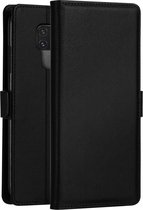 DZGOGO MILO-serie PC + PU horizontale flip lederen case voor Huawei Mate 20 X, met houder en kaartsleuf en portemonnee (zwart)