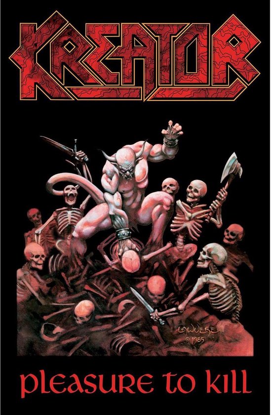 Kreator - Pleasure To Kill - Textiel postervlag