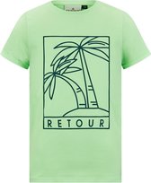 Retour jongens t-shirt Camiel Bright Mint