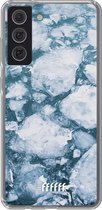 6F hoesje - geschikt voor Samsung Galaxy S21 FE -  Transparant TPU Case - Arctic #ffffff