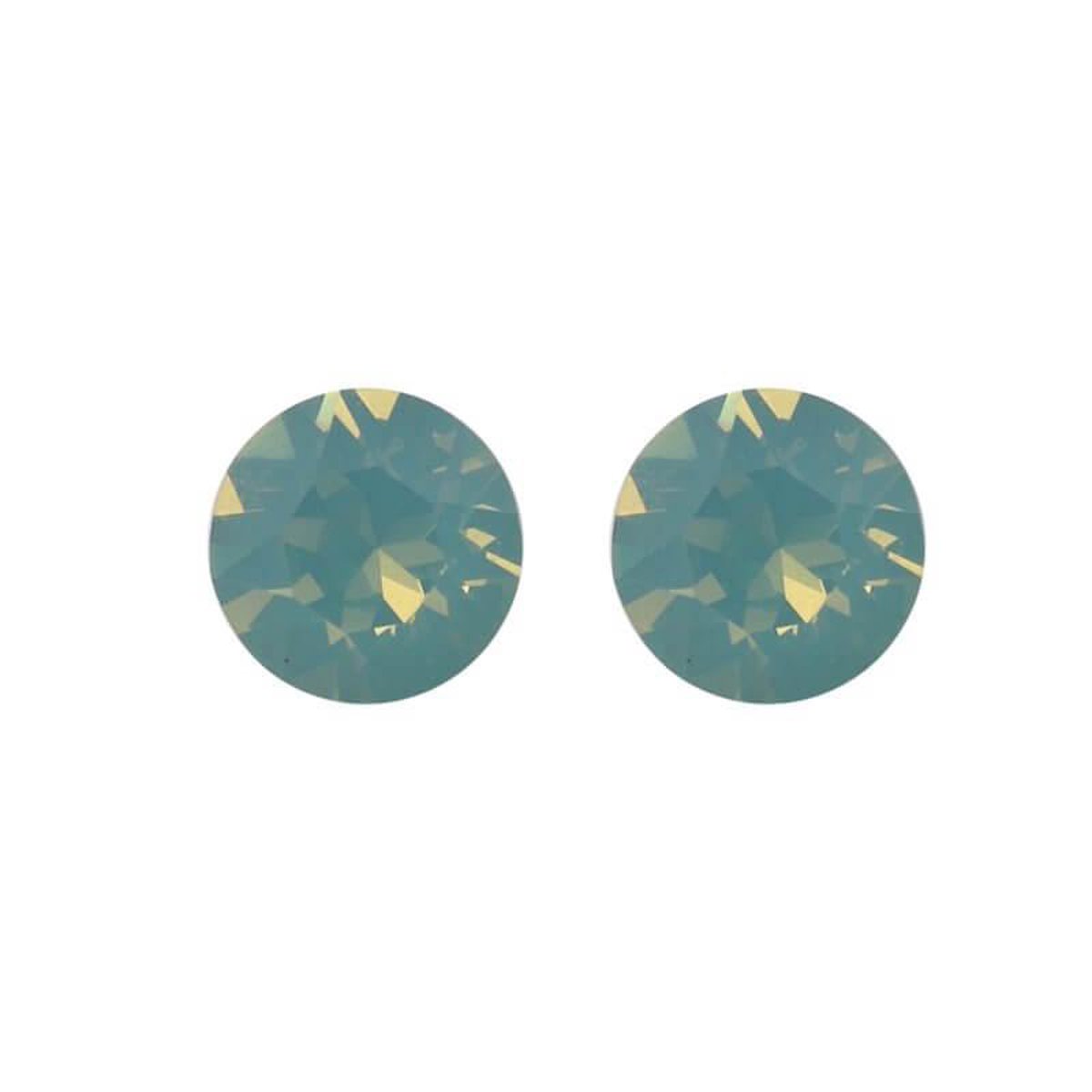 Biba Oorbellen met Swarovski Steentje Pacific Opal