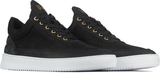 Filling Pieces Sneaker Zwart - Maat 43 - Heren - Never out of stock  Collectie - Leer | bol.com