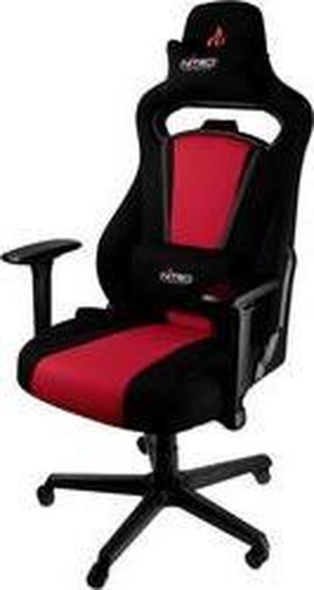 Nitro Concepts E250 Gaming Stoel Zwart/Rood