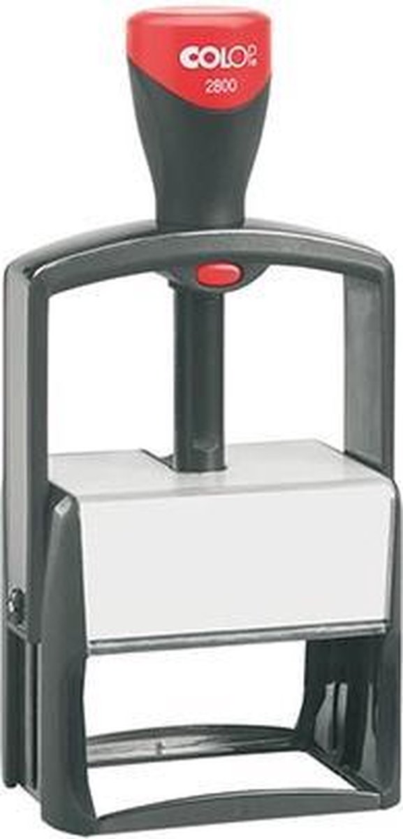 Tekststempel Colop 2800 personaliseerbaar 10regels 68x49mm