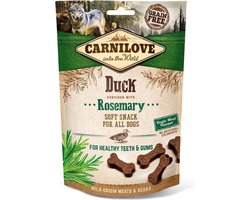Carnilove Soft - Hondensnack - Eend - Rosemarijn - 200GR - 1ST
