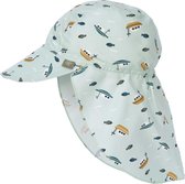 Lässig Splash & Fun Sun Protection Flap Hat - Boat mint 09-12 months