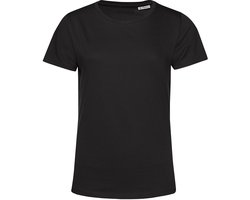 B&C Dames/dames E150 Organic T-Shirt met korte mouwen (Zwart)