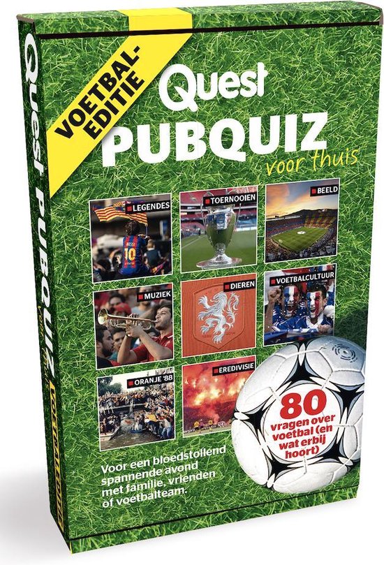 Afbeelding van het spel Quest Voetbal Pubquiz voor Thuis
