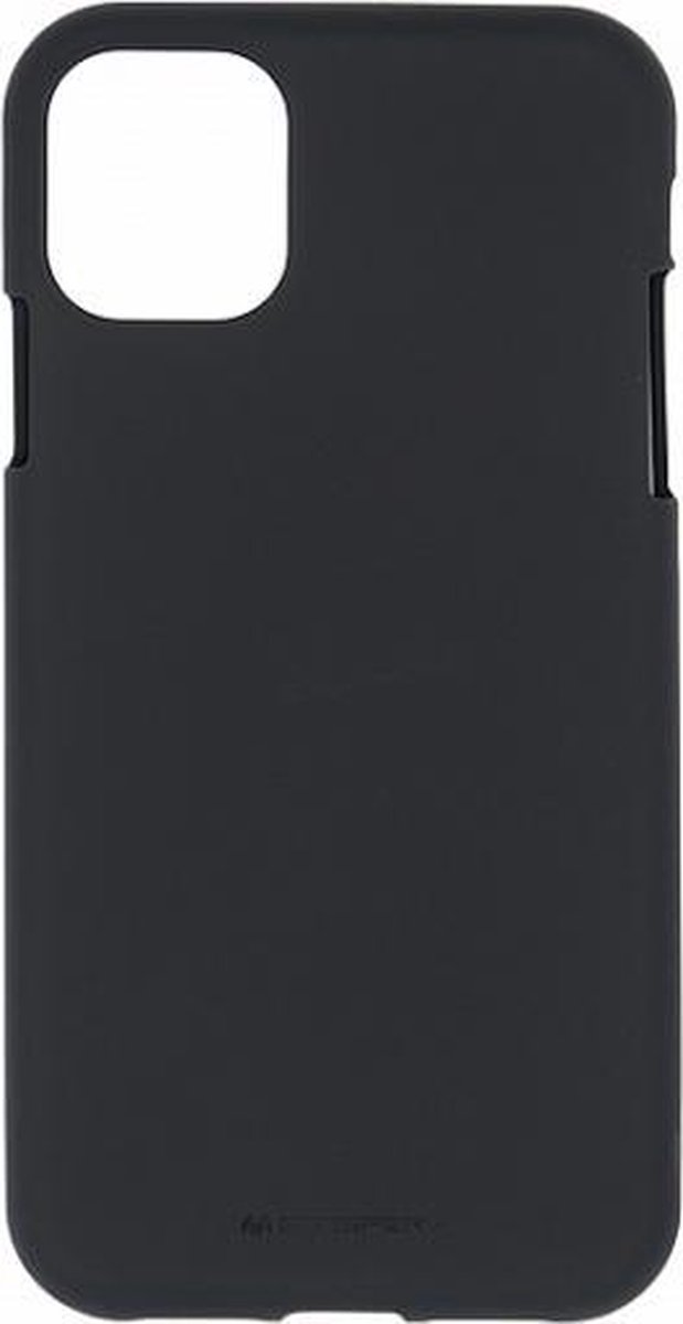 Hoesje geschikt voor iPhone 11 Pro Max - Soft Feeling Case - Back Cover - Zwart