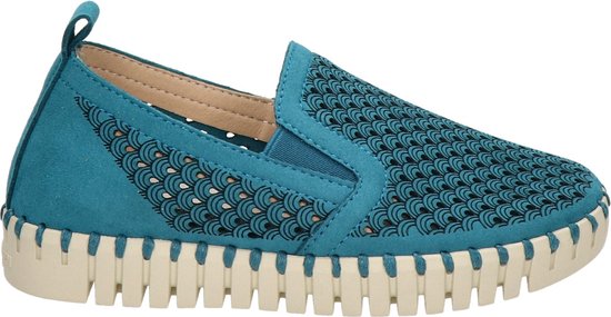 Chaussure à enfiler pour filles Ilse Jacobsen Tulip - Turquoise - Taille 33