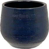 Pot Tokio blauw - Ø39 H36 cm