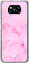 6F hoesje - geschikt voor Xiaomi Poco X3 Pro -  Transparant TPU Case - Cotton Candy #ffffff