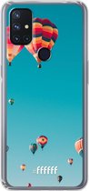 6F hoesje - geschikt voor OnePlus Nord N10 5G -  Transparant TPU Case - Air Balloons #ffffff