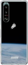 6F hoesje - geschikt voor Sony Xperia 5 III -  Transparant TPU Case - Spacewalk #ffffff