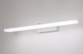 Lumidora Wandlamp 74405 - Ingebouwd LED - 12.0 Watt - 700 Lumen - 3000 Kelvin - Wit - Metaal - Badkamerlamp - IP44