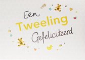 Kaart - Zizi - Een tweeling, gefeliciteerd - ZZ07