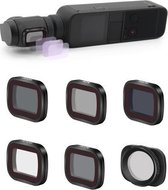 STARTRC 1108561 6 in 1 ND8 + ND16 + ND32 + ND64 + MCUV + CPL Instelbare lensfilterset voor DJI OSMO Pocket 2