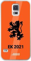 6F hoesje - geschikt voor Samsung Galaxy S5 -  Transparant TPU Case - Nederlands Elftal - EK 2021 #ffffff