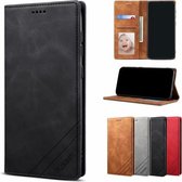Voor Samsung Galaxy S20 FE GUSSIM GS-001 Business Style Horizontale Flip Skin Feel PU lederen tas met houder & kaartsleuven & portemonnee & fotolijst (zwart)
