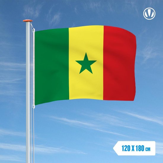 Drapeau Sénégal 120x180cm