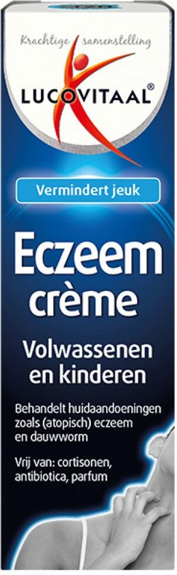 Lucovitaal - Eczeem Crème - 50 millilter - 1 stuk - Bodycrème - Eczeemzalf