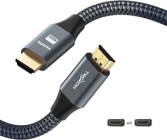 Junior Parameters Verscherpen hdmi kabel 10 meter - ZINAPS 4K HDMI-kabel 15ft / 10M, Twozoh High Speed  ​​18Gbps... | bol.com
