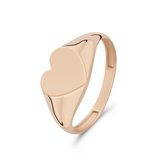 Isabel Bernard La Concorde Lauren 14 Karaat Rosé Gouden Ring  - Roségoudkleurig