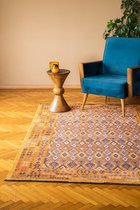 Flycarpets Adrasos Vintage Vloerkleed - 160x230cm - Mosterd Geel