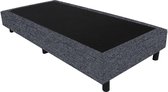 Bedworld Boxspring 90x200 - Tweedlook - Donker grijs (M95)