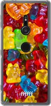 6F hoesje - geschikt voor Sony Xperia XZ2 -  Transparant TPU Case - Gummy Bears #ffffff