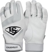 Louisville Slugger Genuine Batting Gloves White Large