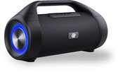 Caliber Elegance - Bluetooth Speaker - Muziek Box - Draadloze Speaker - LED verlichting - 40 Watt - Stevige Handgreep - Tot 12 uur muziek - Waterbestendig (HPG440BT)