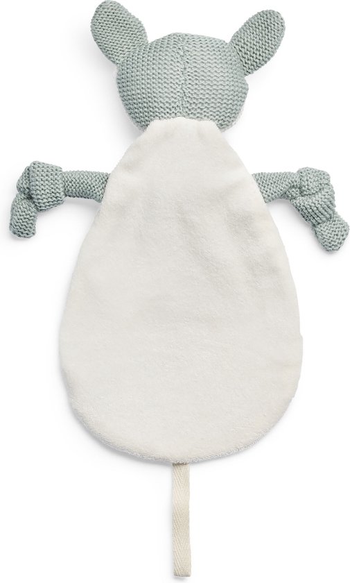 Jollein - Knuffeldoekje Deer (Ash Green) - Speenknuffel, Speendoekje Baby, Speendoek - Katoen van Jollein — afbeelding 3