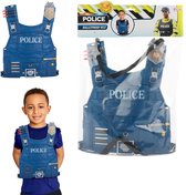 Kogelvrij politie vest - verkleed speelgoed - voor kinderen - 42 x 30 cm