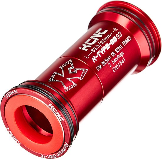 KCNC BB92 Press Fit Adapter, rood