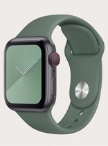 Innerlight® Siliconen Apple Watch Bandje - Groen - 38/40/41 mm - Series 1 2 3 4 5 6 SE 7 - Geschikt voor Apple Watch