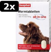 2x - BEA WORMTABL HOND 17,5-70KG 2TBL