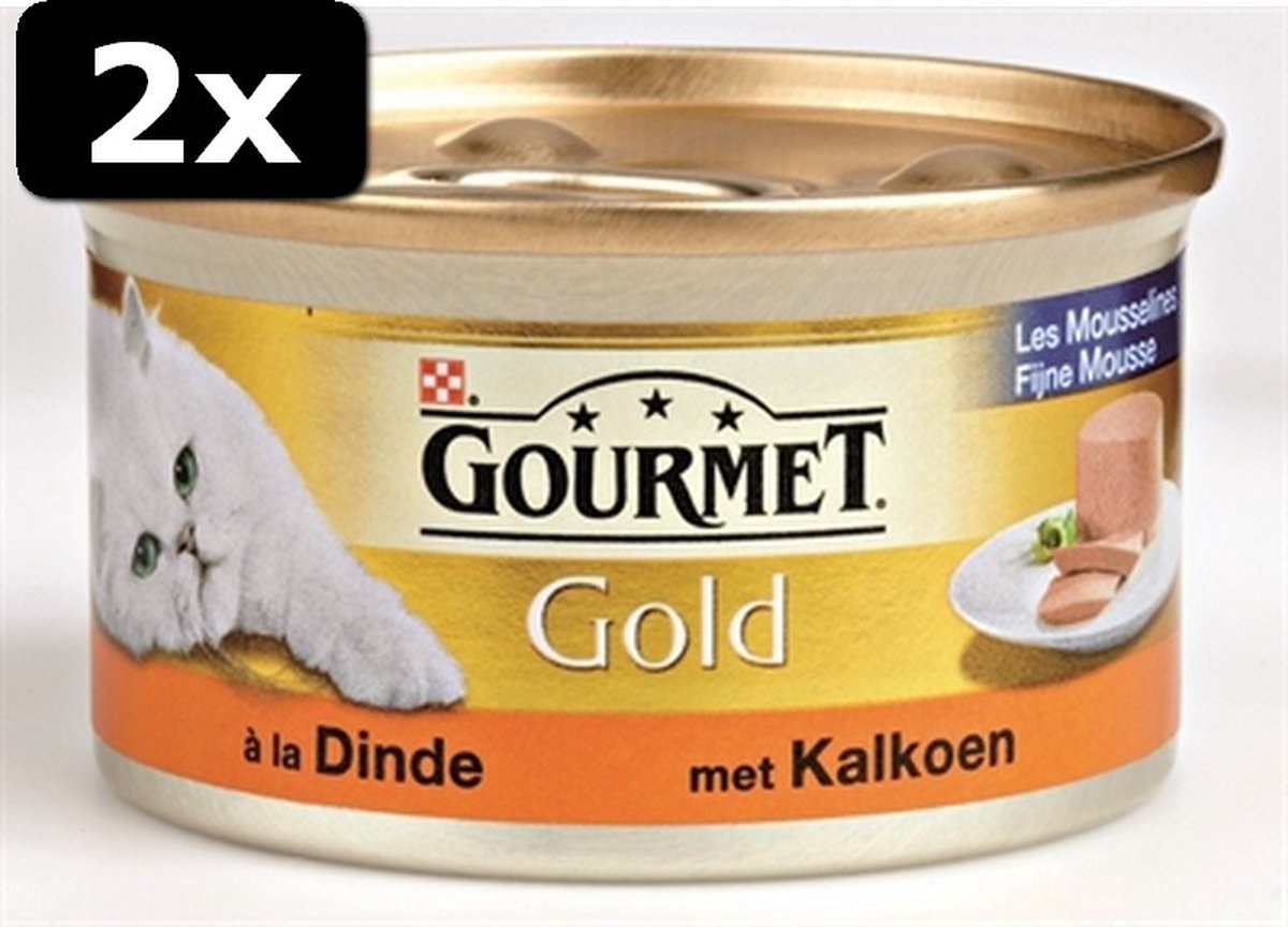 Gourmet GOURMET GOLD MOUSSE KALK 24X85GR
