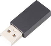 Universele Datablocker USB naar USB Gegevensblokker Zwart