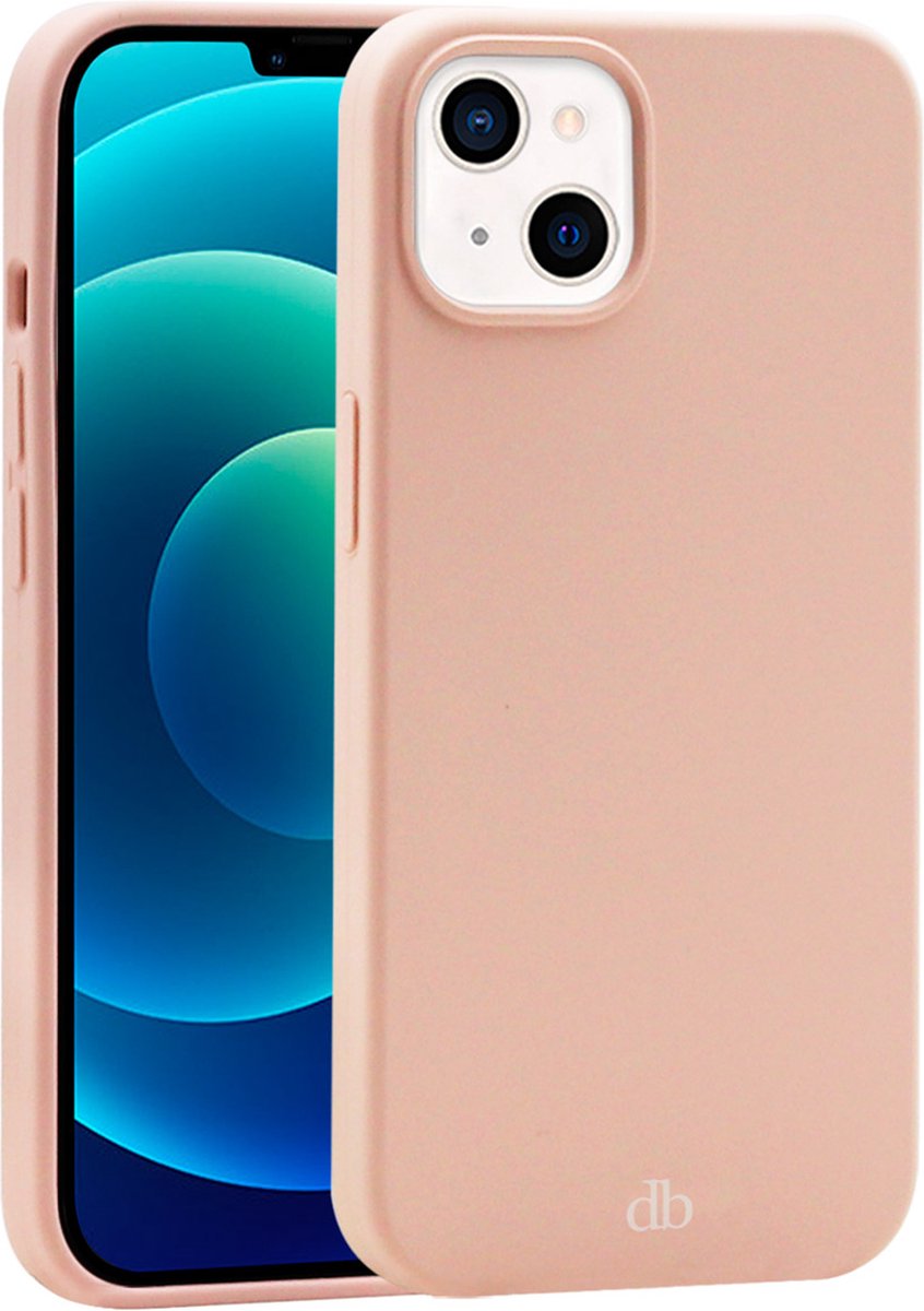 dbramante1928 Monaco Backcover Hoesje (Magsafe Compatible) - geschikt voor iPhone 13 - Roze