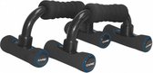 opdruksteunen Push-up bar 2 stuks zwart