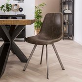 Meer Design Eetkamerstoel Canada Taupe