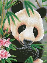 DIAMOND DOTZ Panda Prince - Diamond Painting - 12.793 Dotz - 40x30 cm