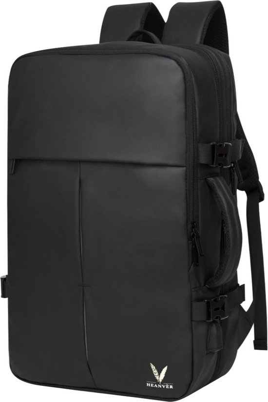 HEANVER Travel Elite - Reistas handbagage - Weekendtas - 17inch laptop  Rugzak -... | bol.com