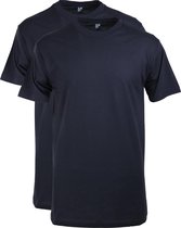 Ensemble de 2 t-shirts à col rond Alan Red Virginia Navy pour hommes - L