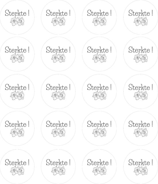 Sticker Enveloppe Naissance Jolies fleurs d'été, Autocollant rond