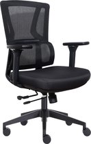 Sedero Ergonomische bureaustoel Monza - Bureaustoelen voor volwassenen - Zwart