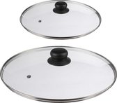 Couvercle En Verre Pour Sarten De Toutes Les Mesures, Couvercle