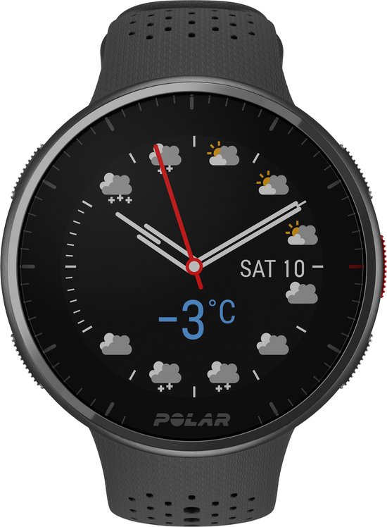 Polar Pacer Pro - Geavanceerd GPS Hardloophorloge - Carbon Gray - Maten S-L