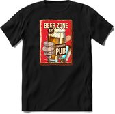 Favorite pub| Feest kado T-Shirt heren - dames | Perfect drank cadeau shirt |Grappige bier spreuken - zinnen - teksten